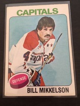 1975 O-Pee-Chee OPC NHL #207 Bill Mikkelson