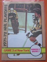 1972 O-Pee-Chee OPC Base Set #30 Playoff Game 3