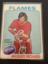 1975 O-Pee-Chee OPC NHL #117 Jacques Richard