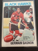 1975 O-Pee-Chee OPC NHL #101 Germain Gagnon