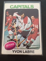 1975 O-Pee-Chee OPC NHL #61 Yvon Labre
