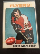 1975 O-Pee-Chee OPC NHL #20 Rick Macleish