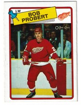 1988 O-Pee-Chee OPC Base Set #181 Bob Probert
