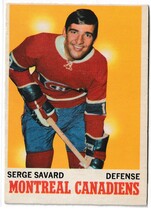 1970 O-Pee-Chee OPC Base Set #51 Serge Savard