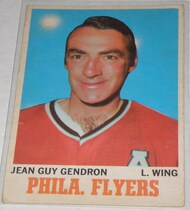 1970 O-Pee-Chee OPC Base Set #86 Jean Guy Gendron