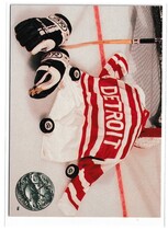 1991 Pro Set Platinum #147 Detroit Red Wings
