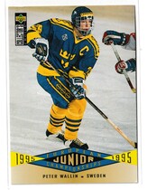 1995 Upper Deck Collectors Choice #354 Peter Wallin