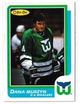 1986 O-Pee-Chee OPC Base Set #58 Dana Murzyn