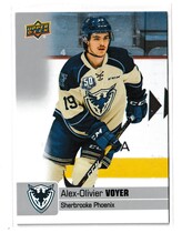 2019 Upper Deck CHL #136 Alex-Olivier Voyer