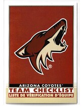 2020 Upper Deck O-Pee-Chee OPC Retro #552 Arizona Coyotes