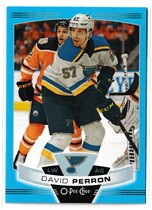 2019 Upper Deck O-Pee-Chee OPC Blue Border #484 David Perron