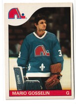 1985 O-Pee-Chee OPC Base Set #18 Mario Gosselin