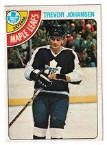 1978 O-Pee-Chee OPC Base Set #320 Trevor Johansen