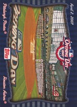 2007 Topps Opening Day Team vs. Team #OD13 Houston Astros|Pittsburgh Pirates