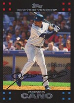 2007 Topps Yankees #NYY9 Robinson Cano