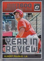 2018 Donruss Optic Year in Review #YR5 Albert Pujols