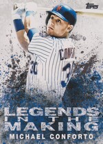 2018 Topps Legends in the Making Series 2 #LITM-15 Michael Conforto