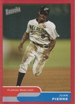 2004 Topps Bazooka Red Border Chunks #206 Juan Pierre