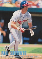 1996 Fleer Tiffany #100 Paul Sorrento