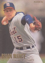 1996 Fleer Base Set #117 Brian Maxcy