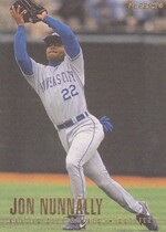 1996 Fleer Base Set #136 Jon Nunnally