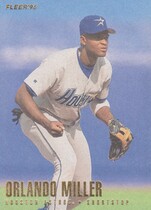 1996 Fleer Base Set #416 Orlando Miller