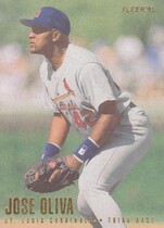 1996 Fleer Base Set #550 Jose Oliva