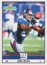 2005 Score Base Set #185 Gibril Wilson