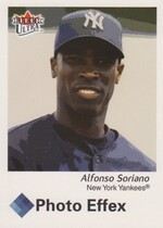 2003 Ultra Photo Effex #15PE Alfonso Soriano