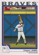 2004 Topps Base Set Series 2 #390 Chipper Jones