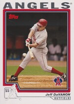 2004 Topps Base Set Series 2 #474 Jeff DaVanon