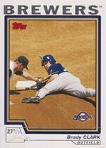 2004 Topps Base Set Series 2 #548 Brady Clark