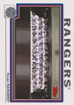 2004 Topps Base Set Series 2 #666 Texas Rangers Team