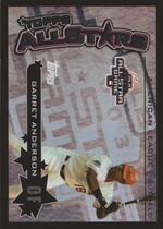 2004 Topps All Stars #TAS13 Garret Anderson