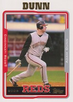 2005 Topps Base Set #80 Adam Dunn