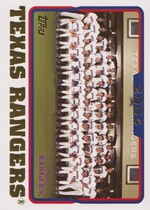 2005 Topps Base Set Series 2 #666 Texas Rangers Team