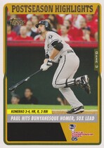 2005 Topps Update #UH122 Paul Konerko