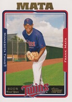 2005 Topps Update #UH281 Frank Mata