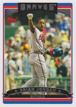 2006 Topps Base Set Series 1 #67 Brian Jordan