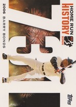2006 Topps Update and Highlights Barry Bonds Home Run History #731 Barry Bonds