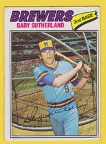 1977 Topps Base Set #307 Gary Sutherland