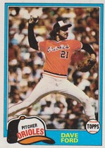 1981 Topps Base Set #706 Dave Ford