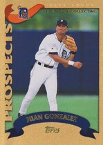2002 Topps Traded Gold #T214 Juan M. Gonzalez