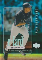 2001 Upper Deck e-Card #E2 Alex Rodriguez