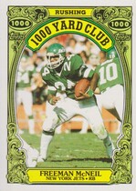 1986 Topps 1000 Yard Club #5 Freeman McNeil