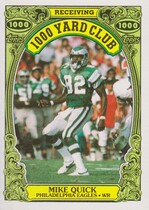 1986 Topps 1000 Yard Club #9 Mike Quick