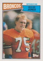 1987 Topps Base Set #38 Rulon Jones