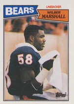 1987 Topps Base Set #59 Wilber Marshall