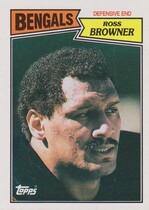 1987 Topps Base Set #195 Ross Browner