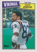 1987 Topps Base Set #204 Steve Jordan